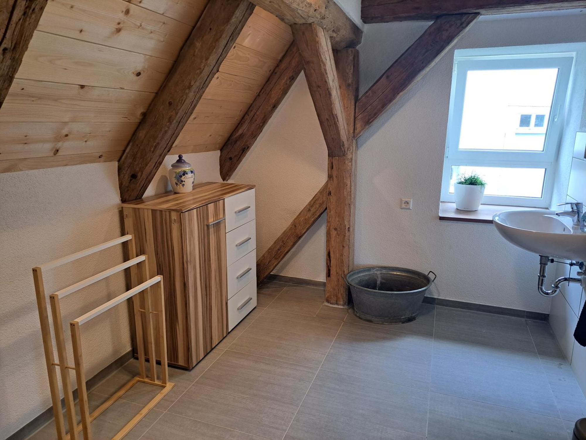 Ferienwohnung Heuboden Хюфинген Экстерьер фото