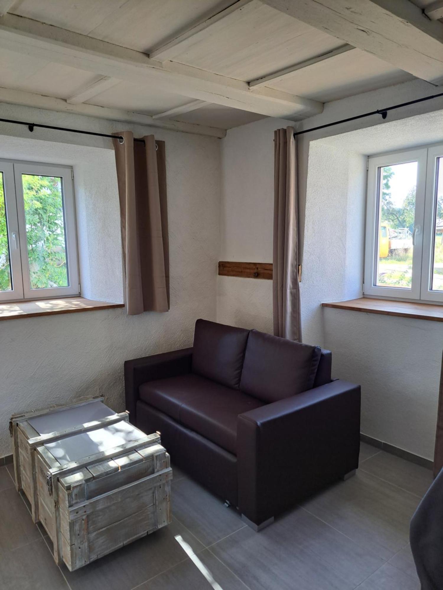 Ferienwohnung Heuboden Хюфинген Экстерьер фото