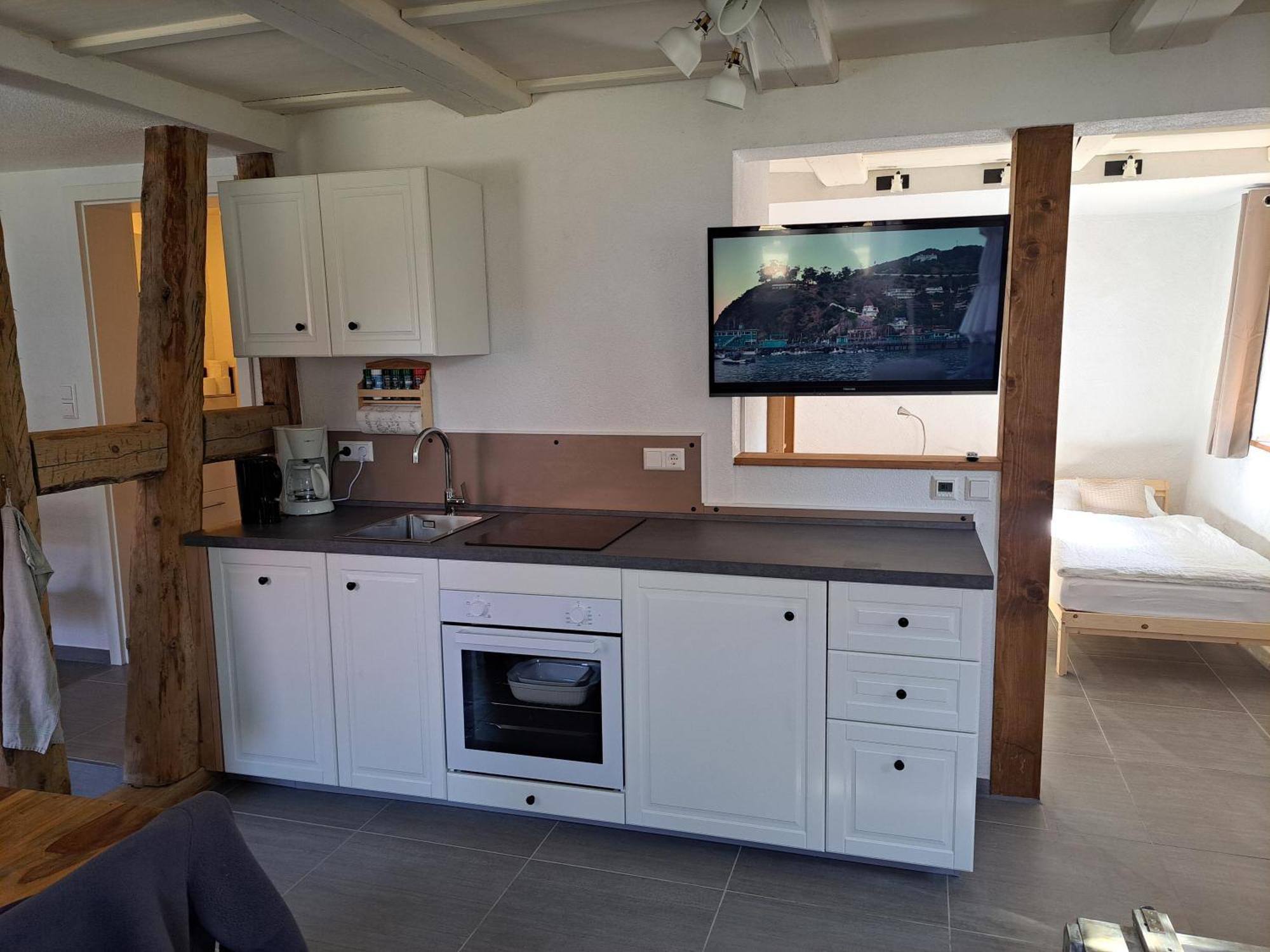 Ferienwohnung Heuboden Хюфинген Экстерьер фото